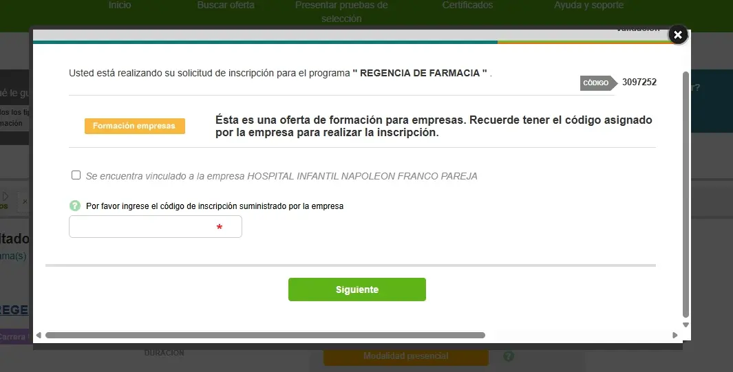 curso de farmacia en el sena